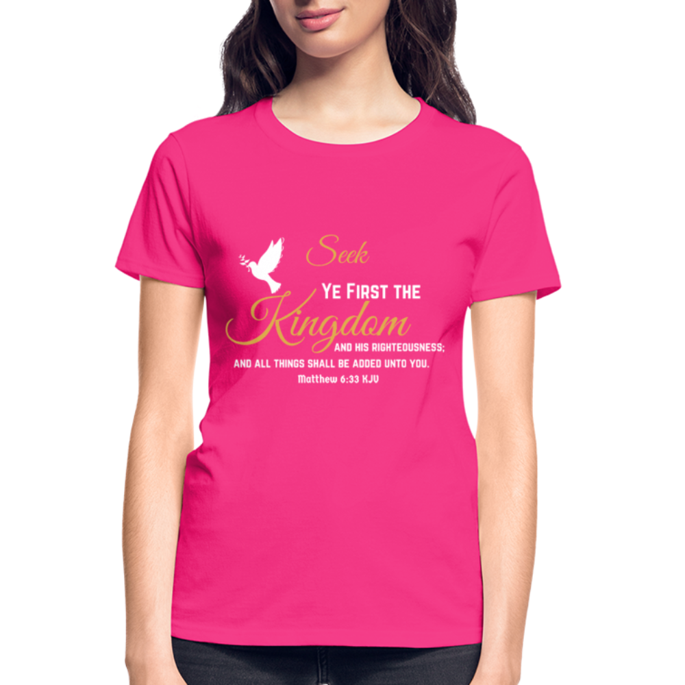 Ultra Cotton Ladies T-Shirt | Gildan G200L - fuchsia