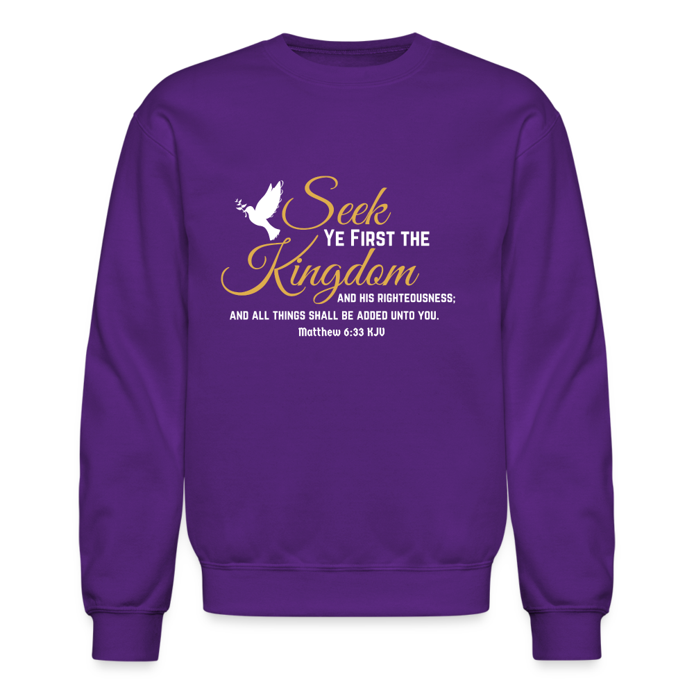 Crewneck Sweatshirt - purple