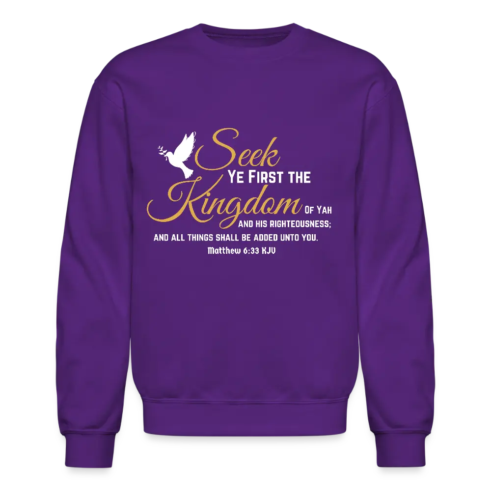 Crewneck Sweatshirt - purple