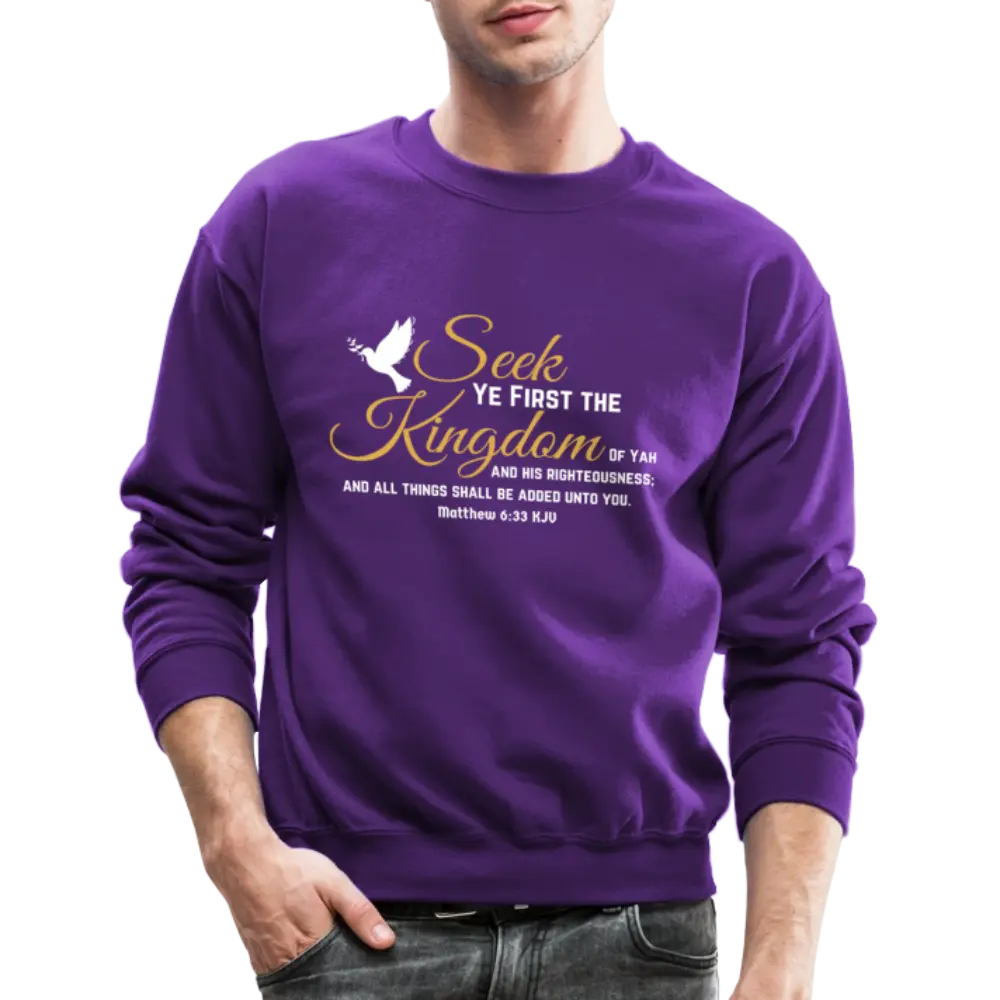 Crewneck Sweatshirt - purple