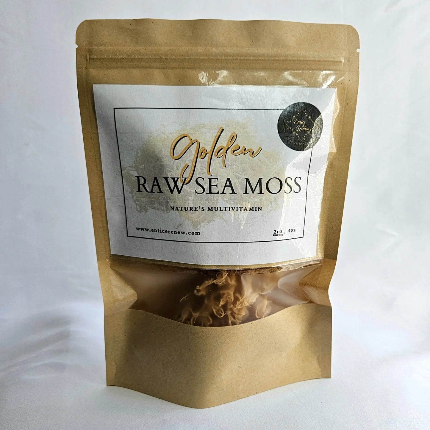 Raw Golden Sea Moss Entice & Renew, LLC