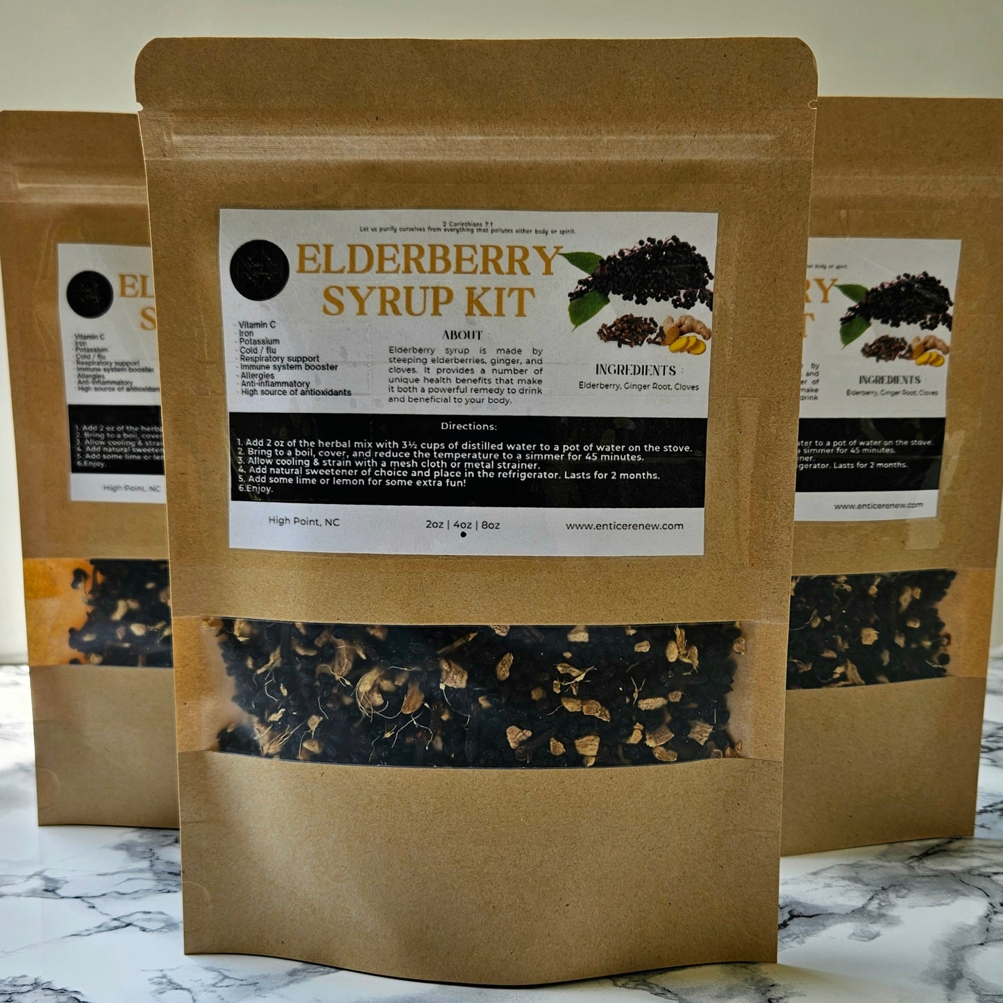 Elderberry Syrup Kit